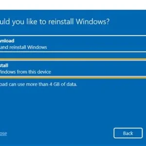 OS Re-Installation